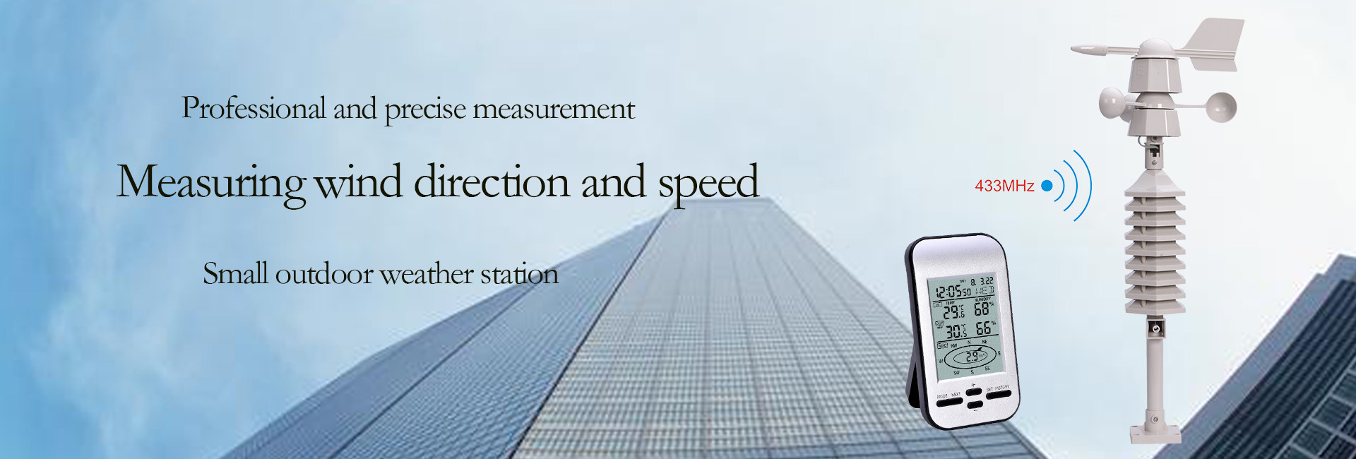 qualité Station météo sans fil usine