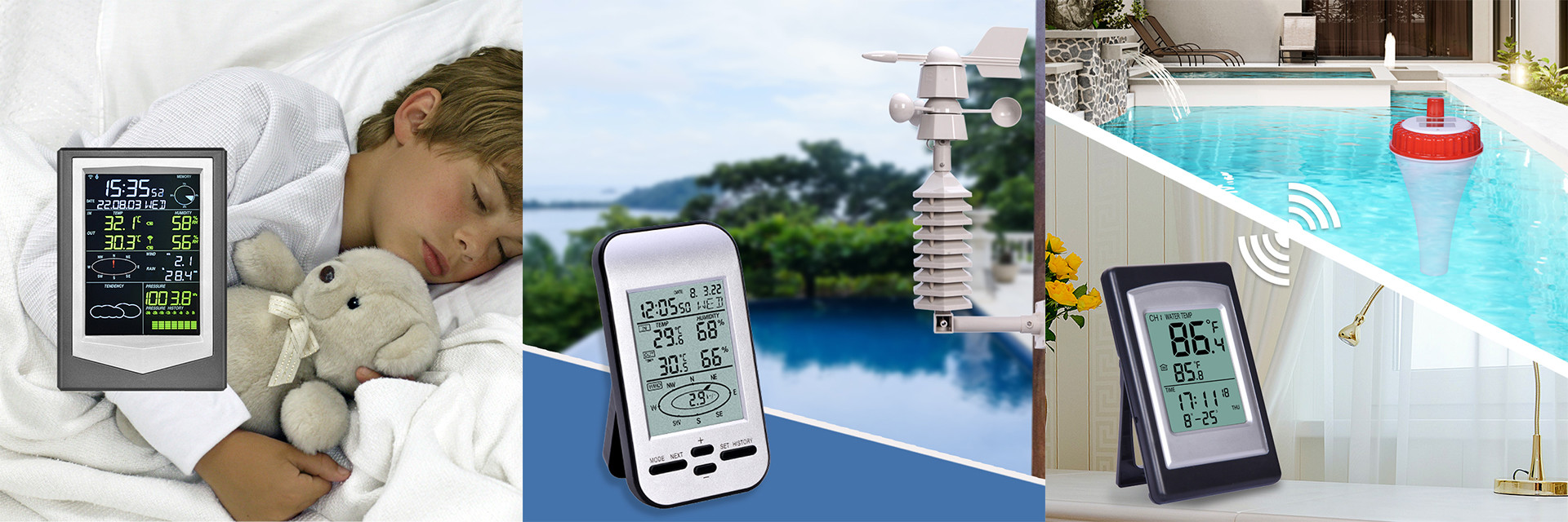 qualité Station météo sans fil usine