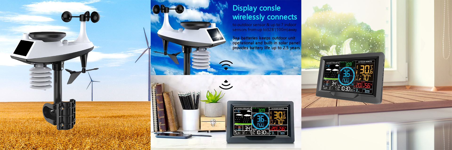 qualité Station météo sans fil usine