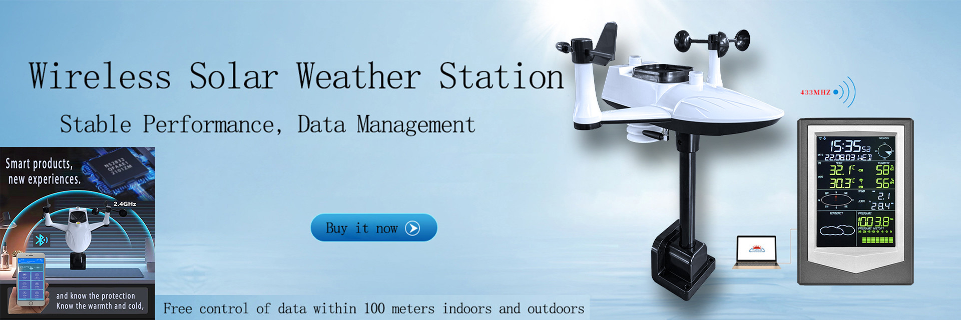 qualité Station météo sans fil usine